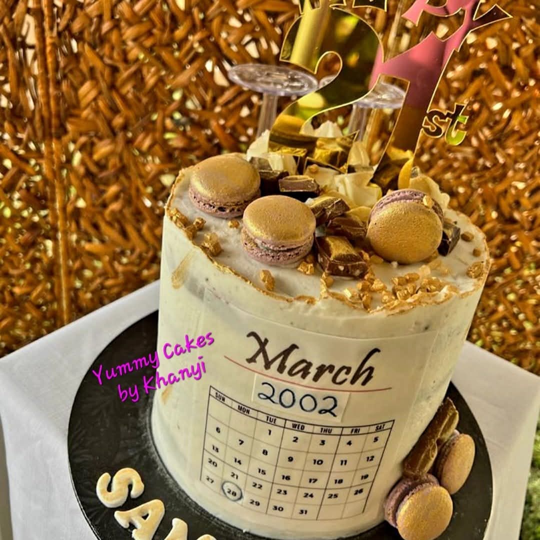 Manchester City themed birthday cake